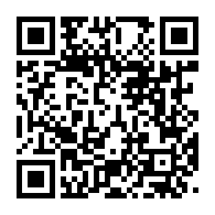 A QR code that opens this board's project page on 3v3.dev, where its Gerber files are.